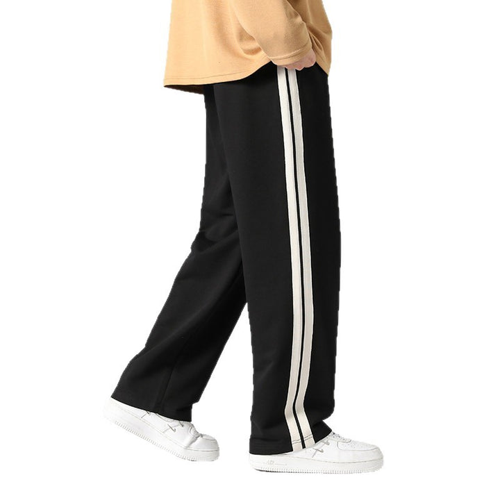 Herren Relaxed-Fit Lounge‑Hose mit markanten Seitenstreifen & verstellbarem Tunnelzug Echo Archiv