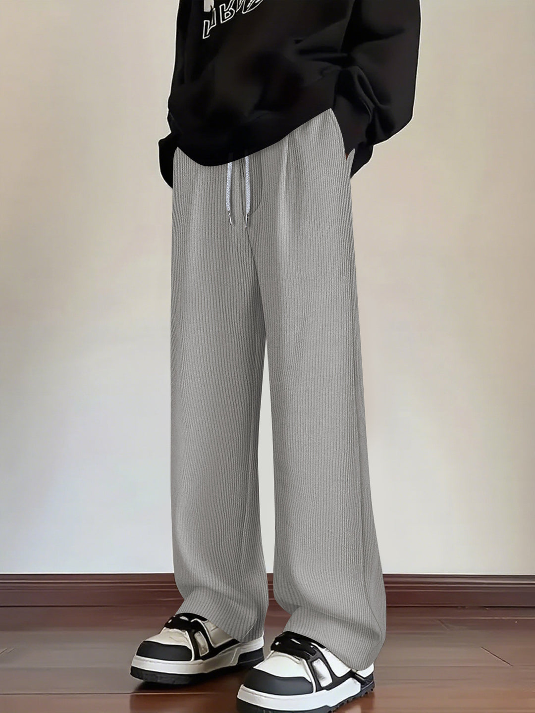 Herren elegante weiche Ripp-Hose Echoarchiv
