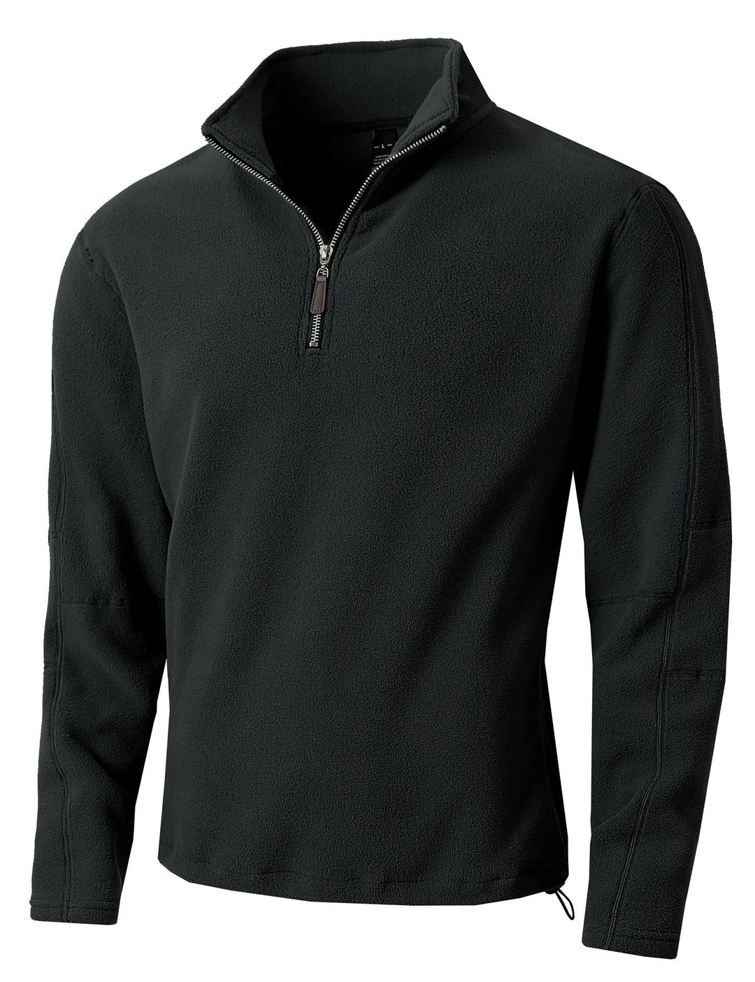 Herren Fleece-Pullover mit halblangem Reißverschluss und Stehkragen Echoarchiv