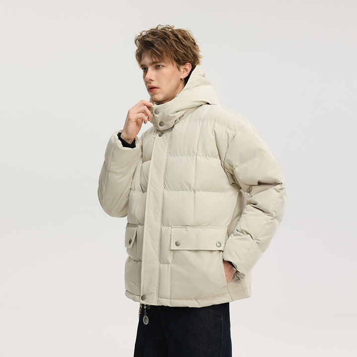 Damen Stepp-Kurzjacke mit abnehmbarer Kapuze und wärmender Microfaserfüllung Echo Archiv