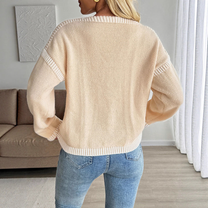 Damen Lässiger Strickcardigan mit Schnüroptik Echo Archiv