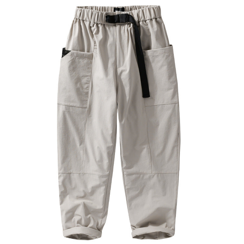 Herren Weite Utility-Cargohose im Relaxed-Fit mit aufgesetzten Taschen Echoarchiv