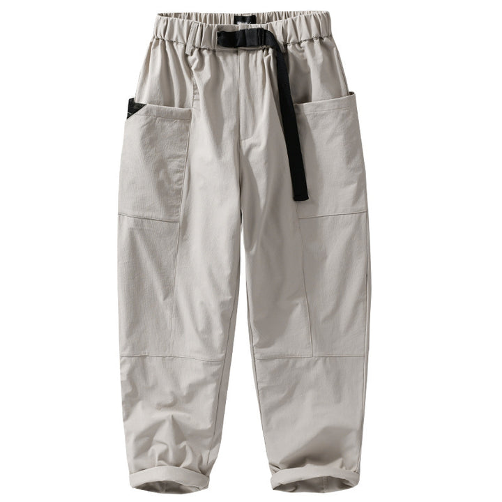 Herren Weite Utility-Cargohose im Relaxed-Fit mit aufgesetzten Taschen Echoarchiv