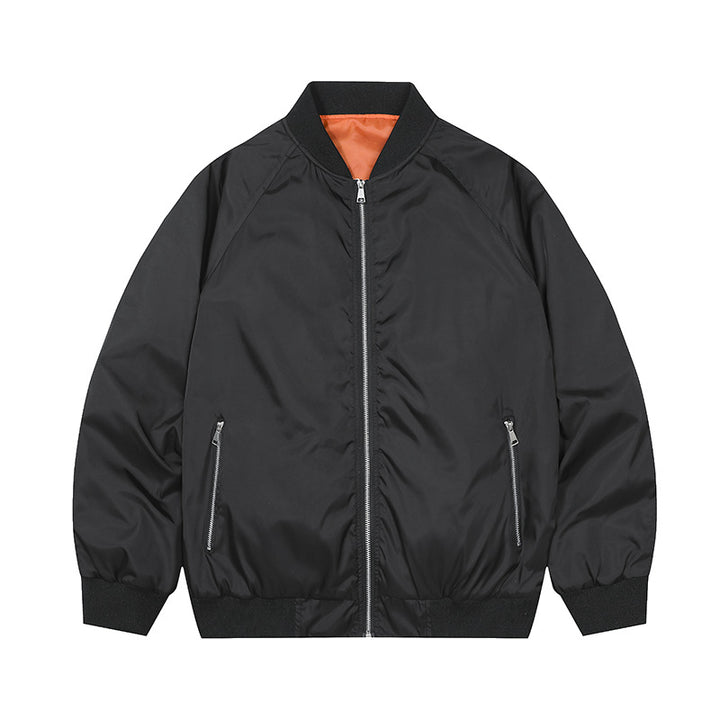 Herren Modische Bomberjacke mit hohem Kragen Echo Archiv