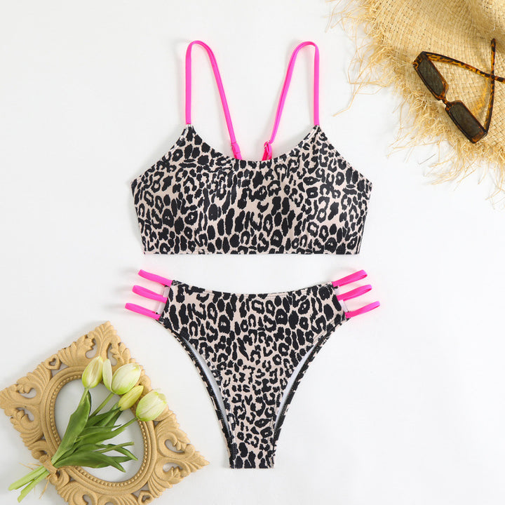Damen Triangel-Bikini mit asymmetrischen Trägern Echo Archiv