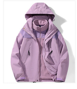 Herren Technische Windjacke mit abnehmbarer Kapuze Echo Archiv