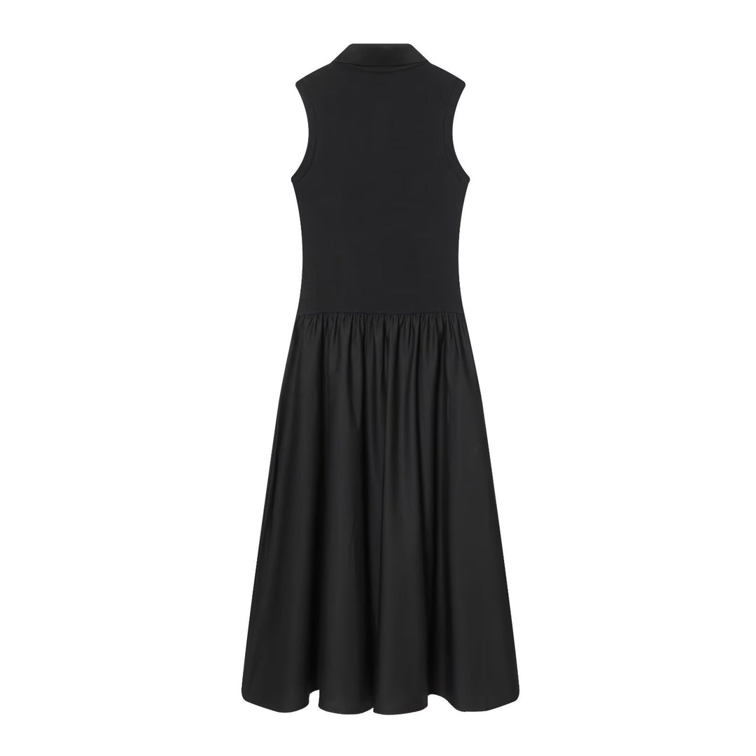 Damen Polo-Kleid mit schwingendem Rock und klassischem Kragen Echo Archiv