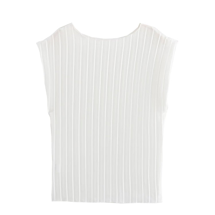 Damen Plissierte Hochwasserhose Echo Archiv