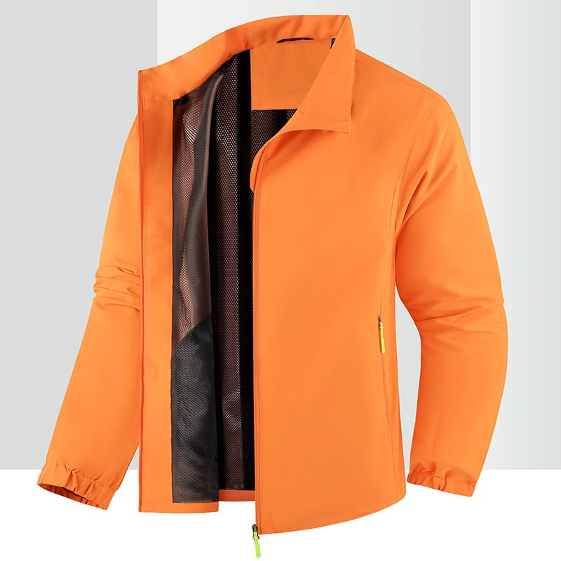 Herren Leichte Windjacke Echo Archiv