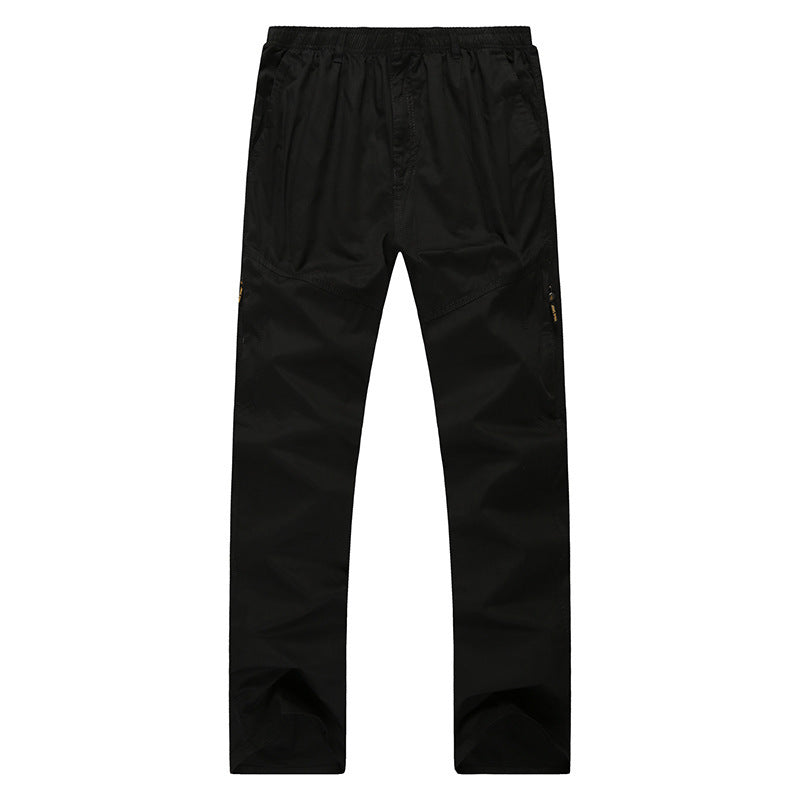 Herren Cargohose mit elastischem Bund, multifunktionalen Utility‑Taschen und geradem Schnitt Echoarchiv