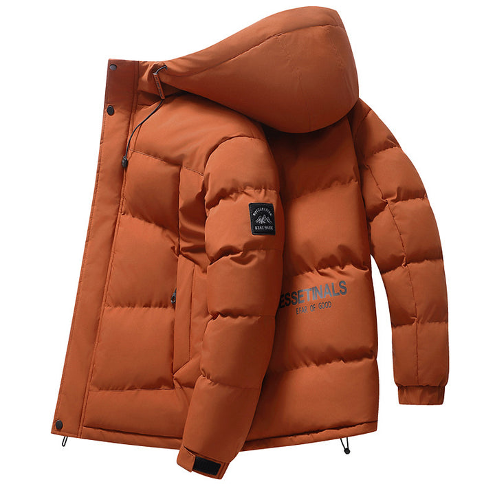 Herren isolierte Thermojacke mit verstellbarer Kapuze Echoarchiv