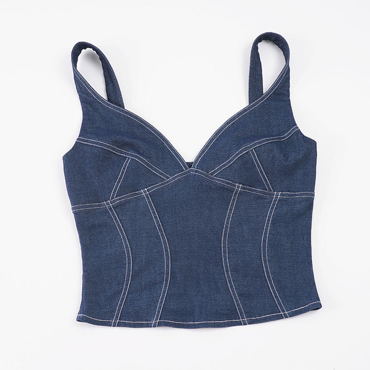 Damen Komfortable Caprijeans mit dekorativen Knöpfen Echo Archiv