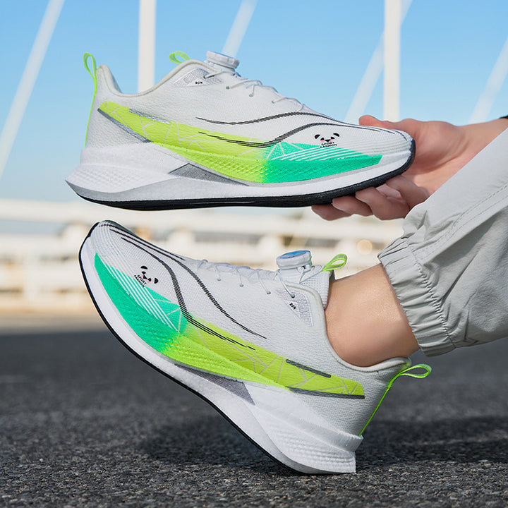 Unisex reaktive Laufsneaker mit BOA-Verschluss, gestricktem Komfortoberteil und rocker-Plateau-Zwischensohle – Tavélo