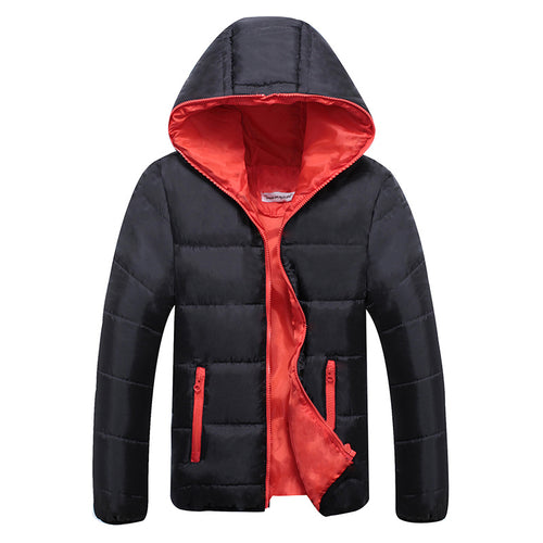 Unisex nan leichte Steppjacke mit wattierter Isolierung, gefütterter Kapuze und verdeckten Reißverschlusstaschen Echo Archiv