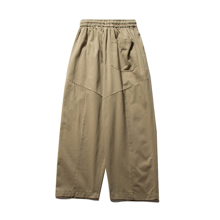 Unisex Weite Culotte-Hose mit elastischem Bund und Kordelzug Echo Archiv