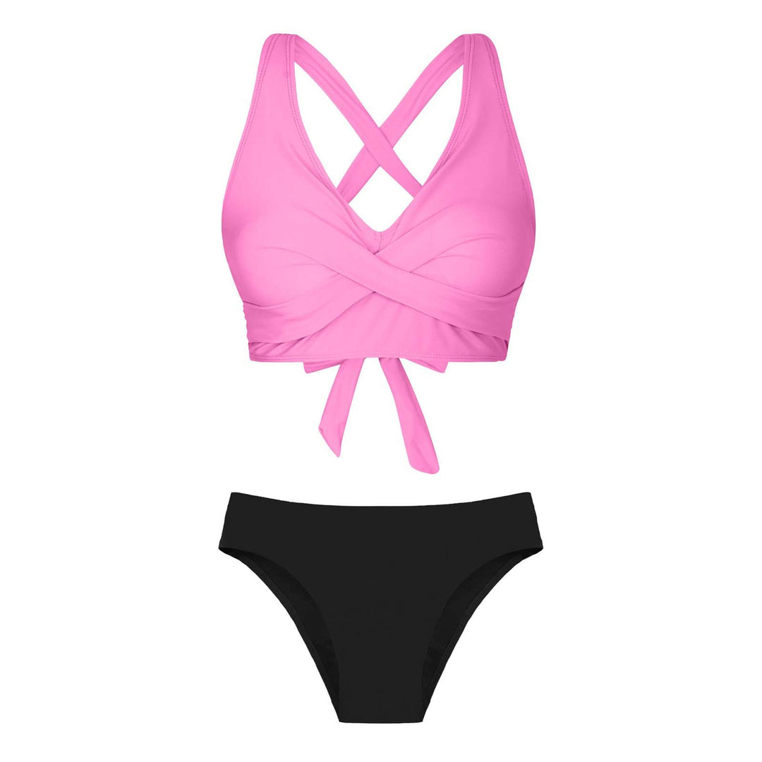 Damen Zweiteiliger Badeanzug mit floralem Design Echo Archiv