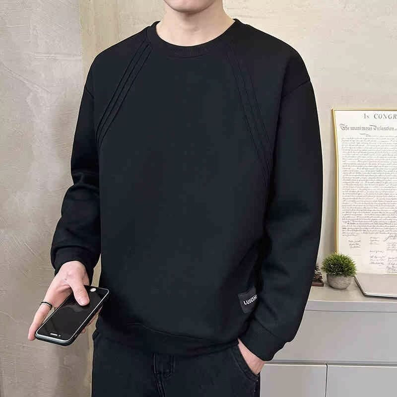 Herren Sweatshirt mit modernem Design und funktionalen Details Echoarchiv