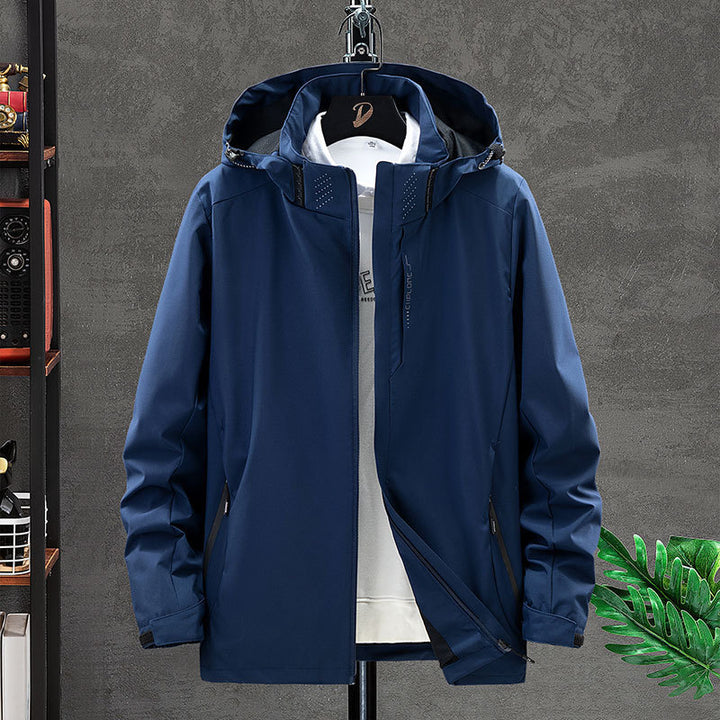 Herren Hochwertige Wasserfeste Outdoor-Jacke Echo Archiv