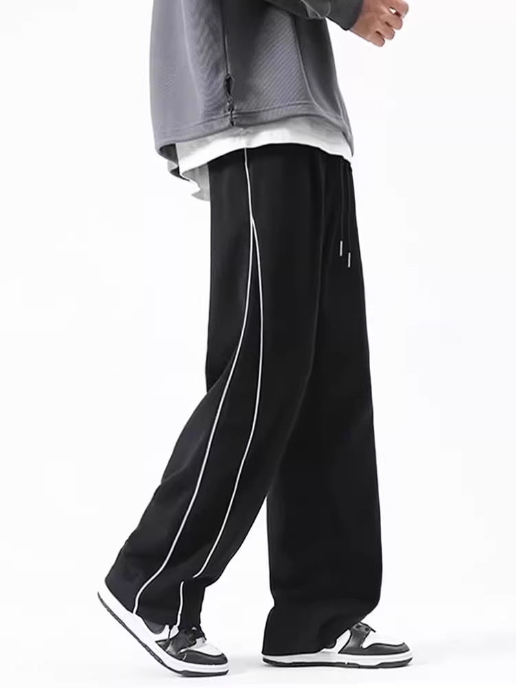 Herren Lässige und elegante Sporthose mit seitlichen Akzenten Echoarchiv