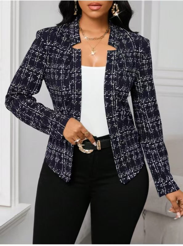 Damen raffinierte Business-Blazerjacke Echoarchiv