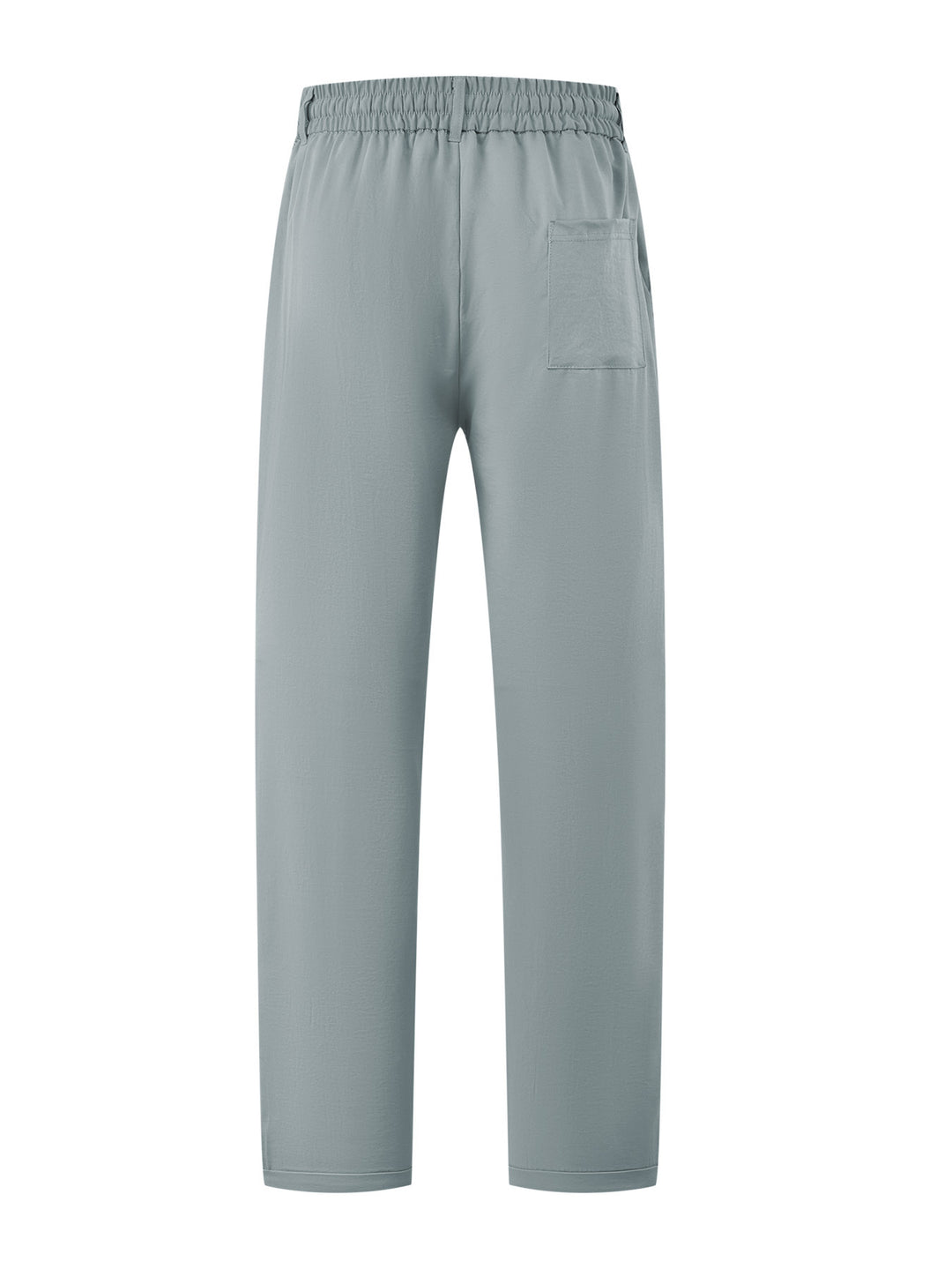 Damen Leichte Relaxhose mit elastischem Bund, geradem Schnitt & aufgesetzter Gesäßtasche – Avélisse