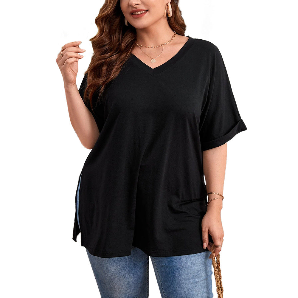 Damen V-Ausschnitt T-Shirt Echo Archiv