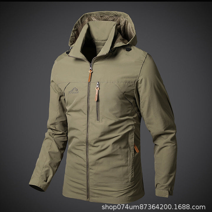 Herren Wetterfeste Outdoorjacke Echo Archiv