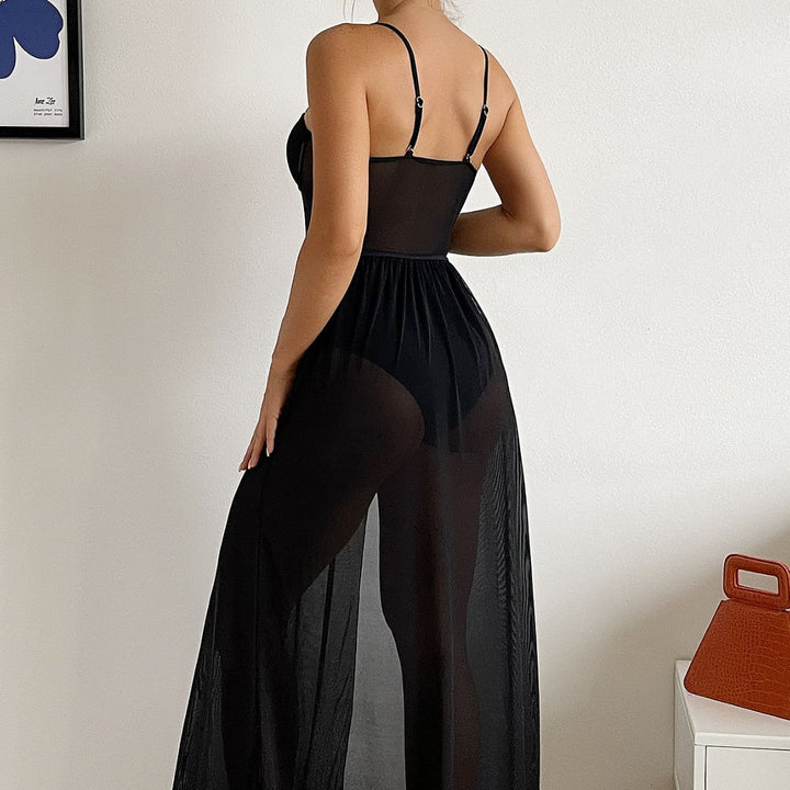 Damen Transparente Sommerkleid Echo Archiv