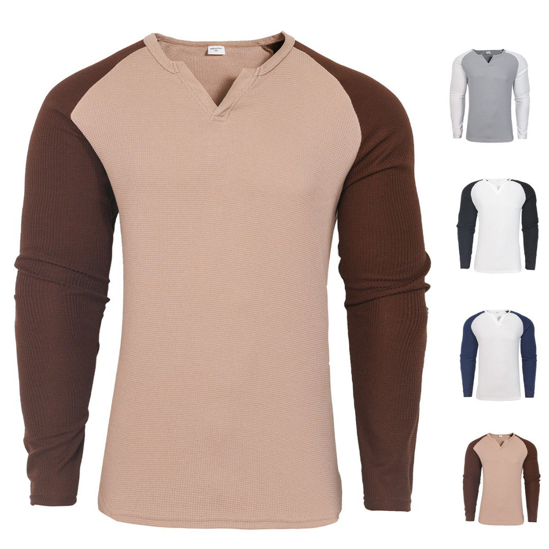 Herren Langarmshirt mit innovativem Strukturdesign Echoarchiv