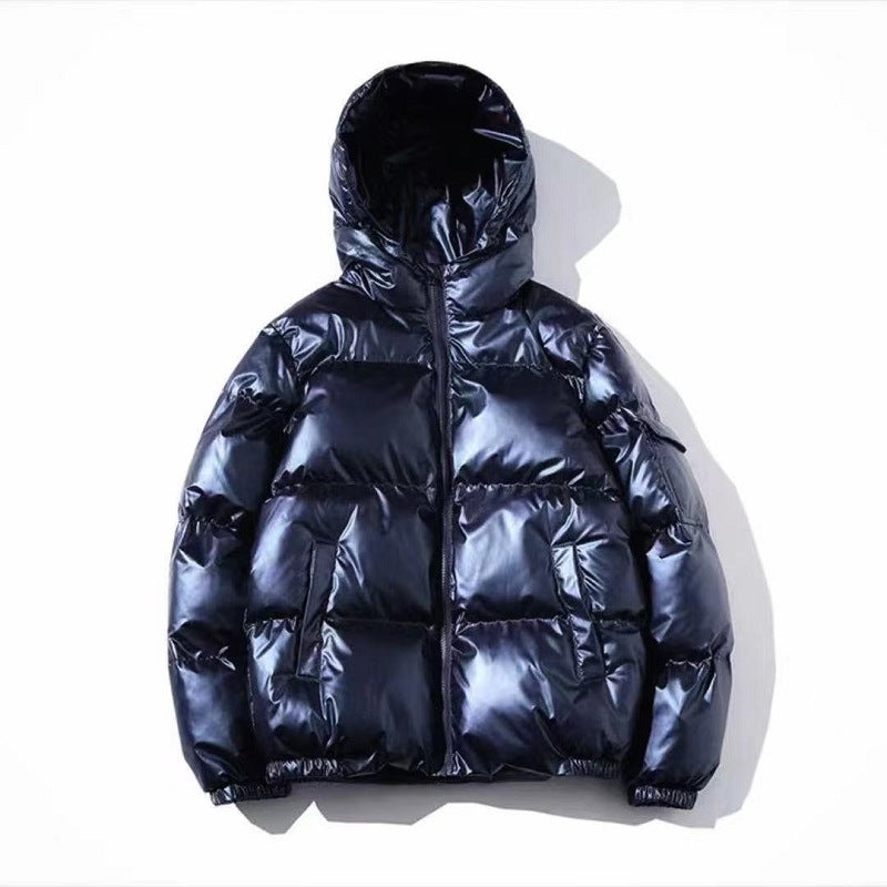 Unisex nan gepolsterte Steppjacke mit Thermoisolierung, Stehkragen und Ärmeltasche Echo Archiv
