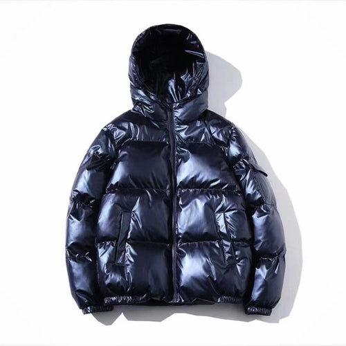Unisex nan gepolsterte Steppjacke mit Thermoisolierung, Stehkragen und Ärmeltasche Echo Archiv