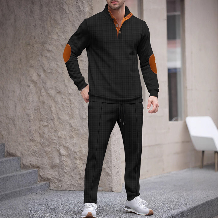 Herren Sportlicher Pullover und Jogginghose Set Echoarchiv