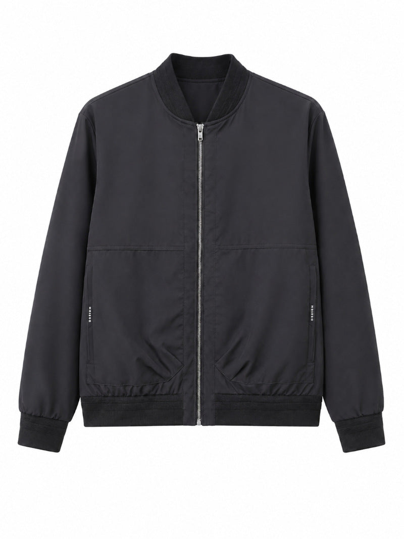 Herren Lässige Übergangsjacke mit Reißverschluss Echo Archiv