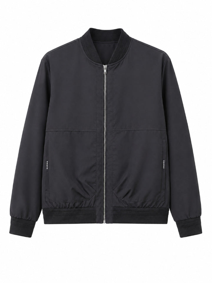 Herren Lässige Übergangsjacke mit Reißverschluss Echo Archiv