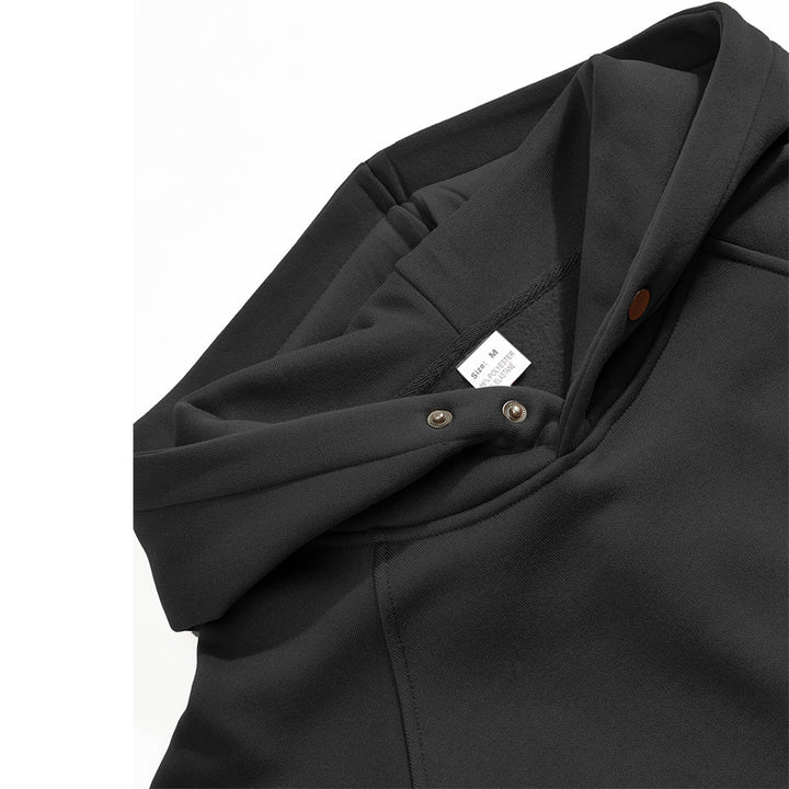 Herren oversized Kapuzenpullover aus weichem Baumwollmix mit Kangaroo-Tasche Echoarchiv