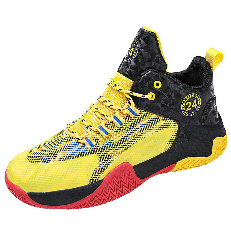 Herren High-Top Basketball-Sneaker mit verstärkter Zehenkappe, stabiler Fersenstütze und multidirektionaler Traktionssohle Echo Archiv