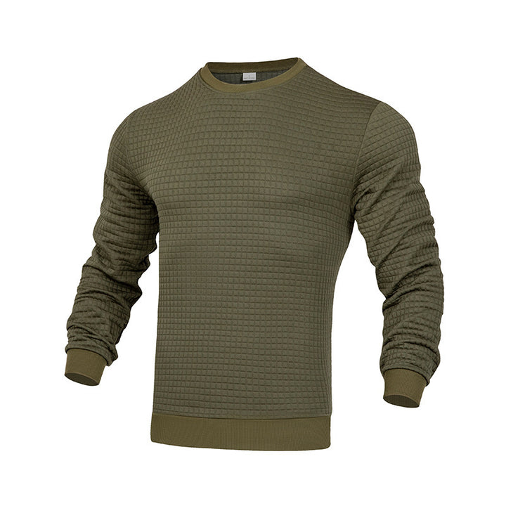 Herren Sweatshirt mit strukturierter Oberfläche Echoarchiv