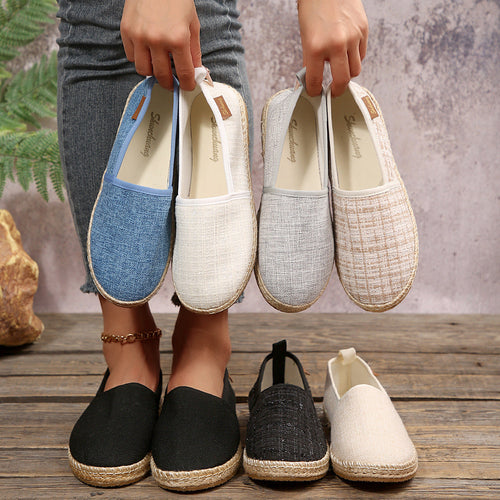 Damen Espadrilles mit rutschfester Sohle und anatomischem Fußbett – Lioré