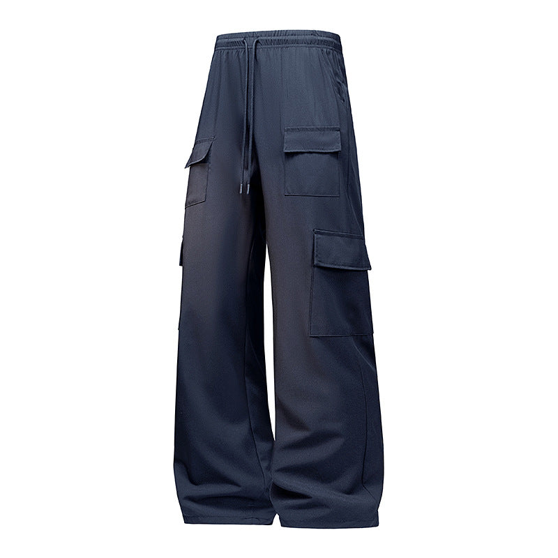 Herren Modische Cargo-Hosen mit elastischem Bund und praktischen Taschen Echo Archiv