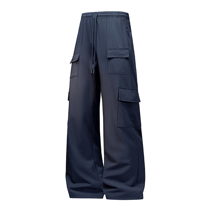 Herren Modische Cargo-Hosen mit elastischem Bund und praktischen Taschen Echo Archiv