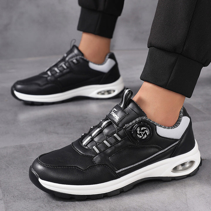 Herren nan sportlicher Freizeit-Sneaker mit Luftkapsel-Fersendämpfung, stufenlosem Klickverschluss und viskoelastischem Fußbett Echo Archiv