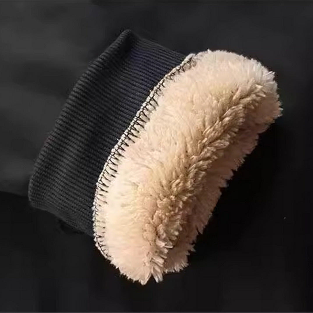 Herren Gefüttertes Rundhals-Sweatshirt mit Teddyfutter & gerippten Bündchen Echo Archiv