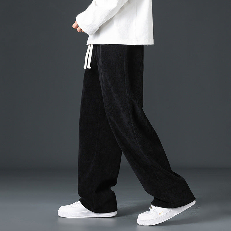 Herren Weitgeschnittene Kordhose