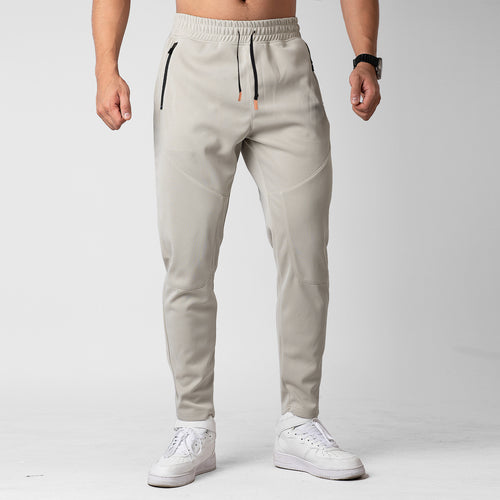 Herren Sportliche Jogginghose mit innovativer atmungsaktiver Struktur und praktischen Reißverschlusstaschen Echoarchiv