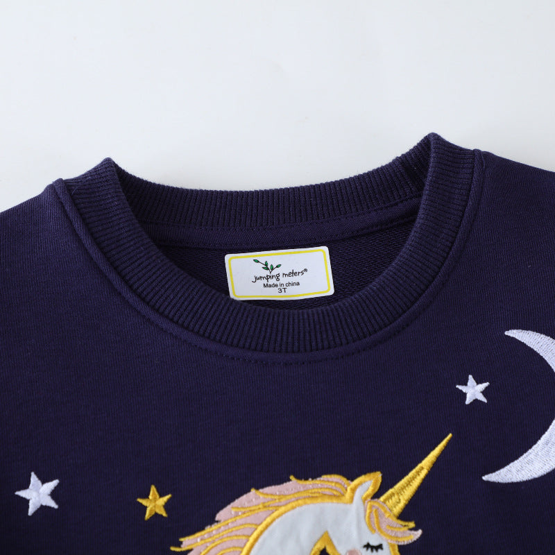 Mädchen Sweatshirt mit zauberhaftem Einhorn-Design Echo Archiv