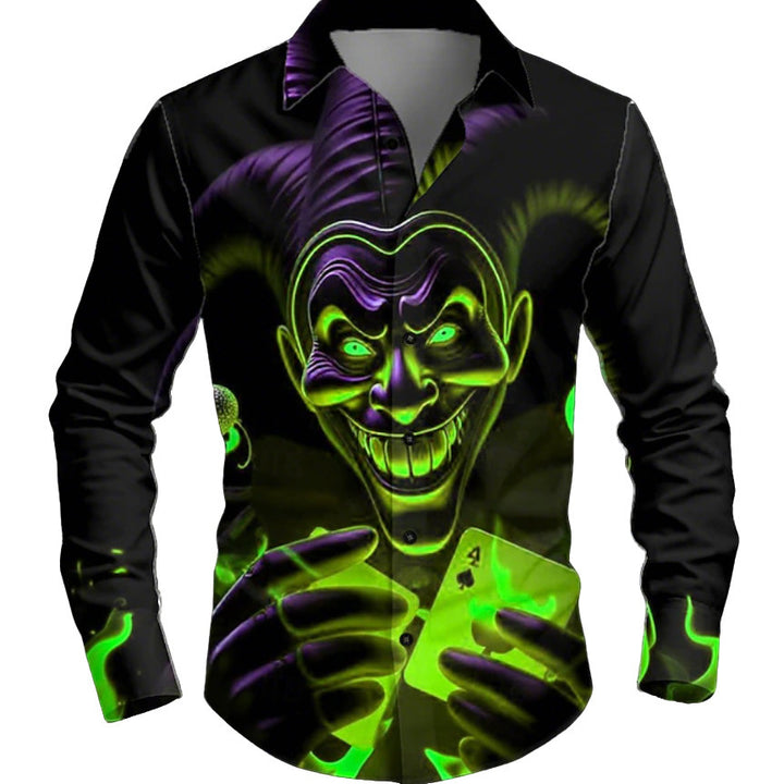 Herren Hemd mit einzigartigem Comicdesign Echoarchiv