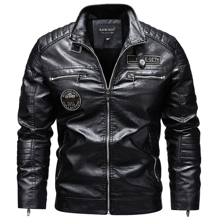 Herren Modische Bikerjacke Echo Archiv