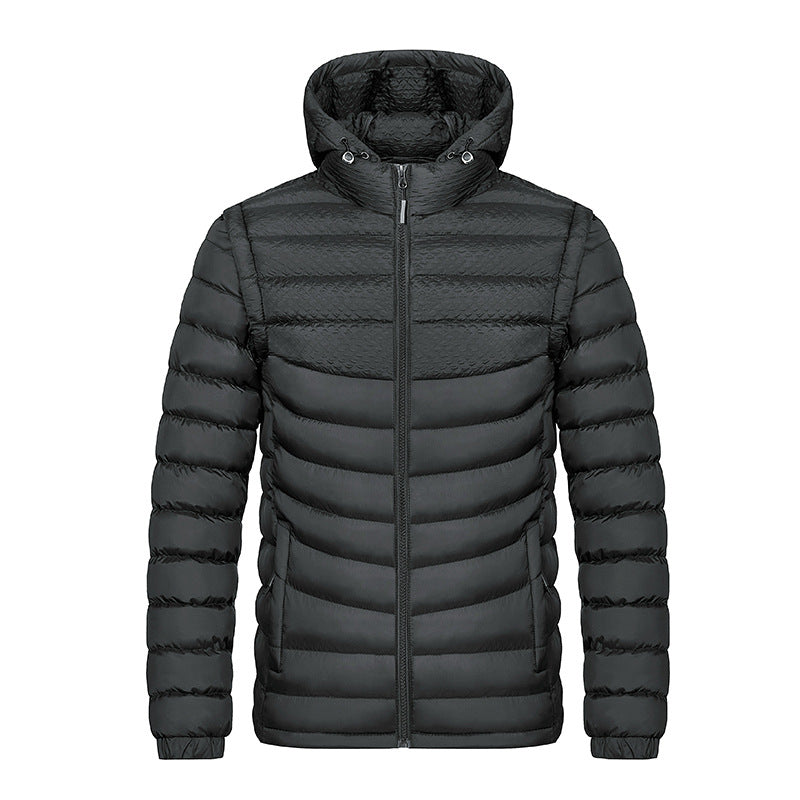 Herren Leichte gesteppte Winterjacke Echo Archiv