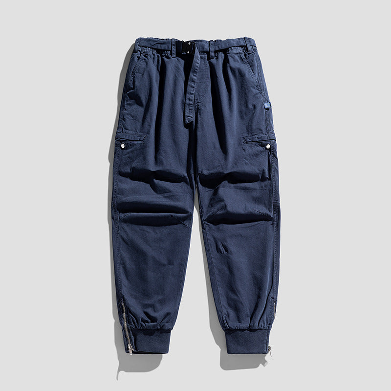 Herren Cargohose im Jogger‑Cut mit Multifunktions‑Taschen, verstärkten Knien und Reißverschlussbündchen Echo Archiv