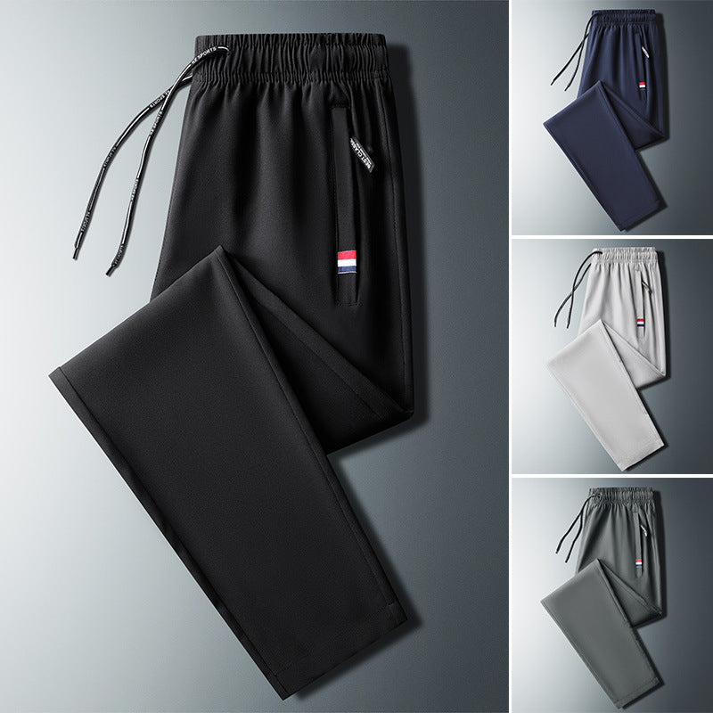 Herren Sportliche Jogginghose mit elastischem Bund und Seitentaschen Echo Archiv